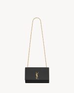 YSL Kate Medium in Grain De Poudre Embossed Leather